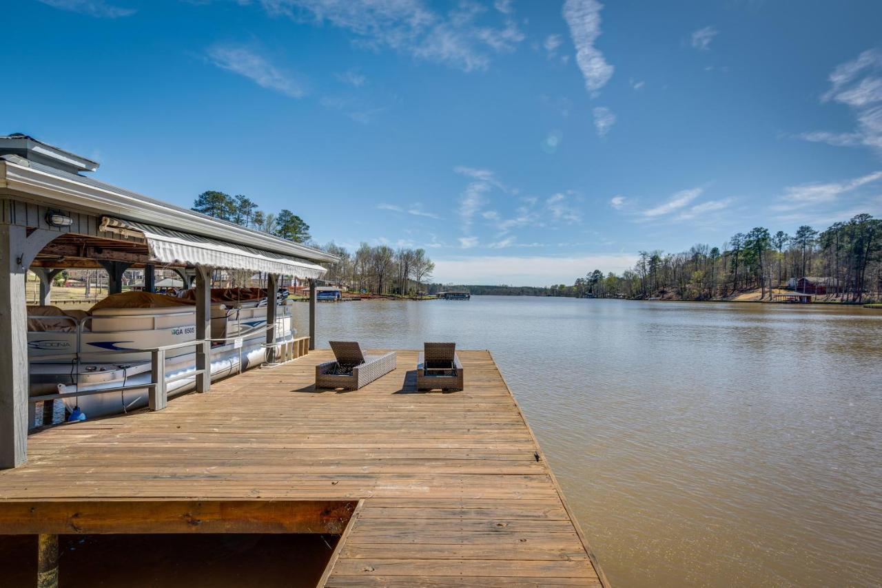 Quiet Lakefront Eatonton House With Boat Dock! Villa Exterior photo