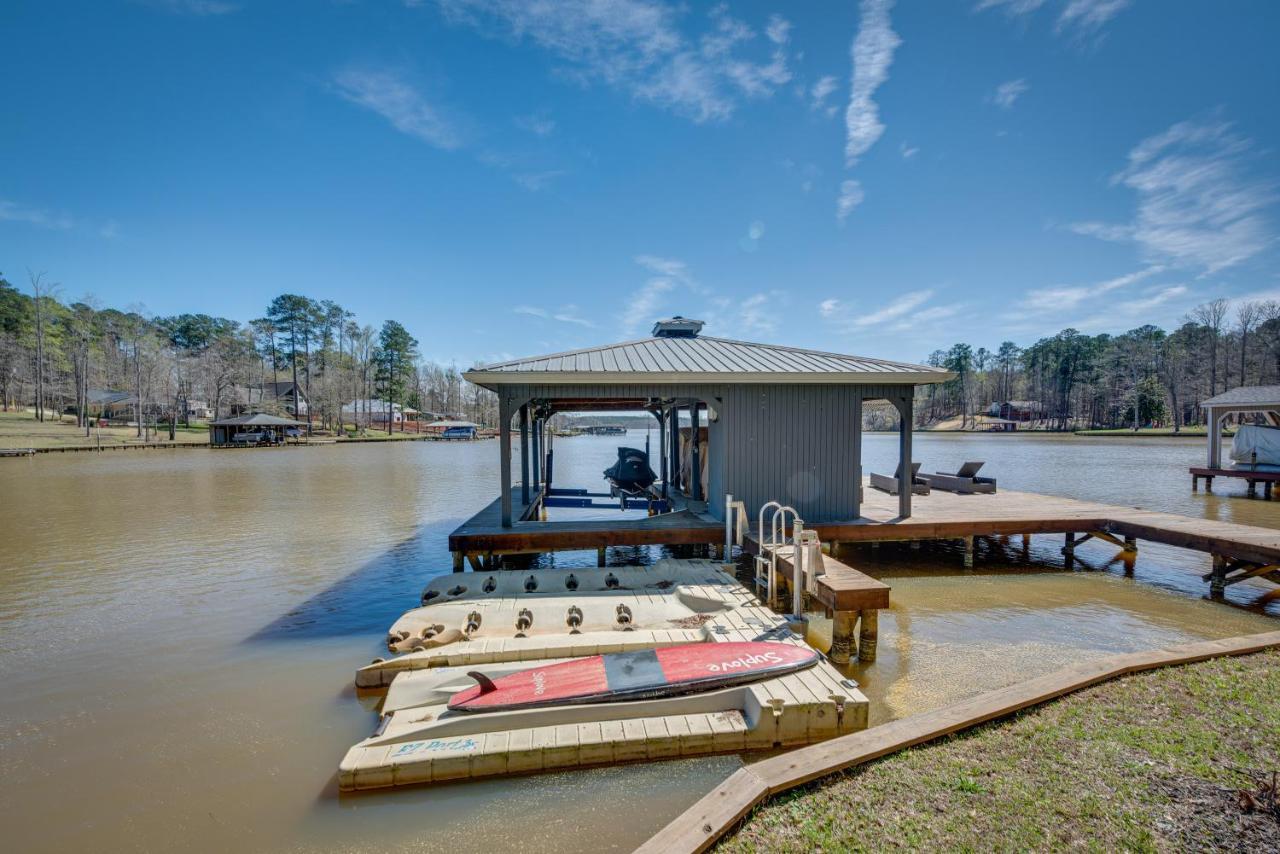 Quiet Lakefront Eatonton House With Boat Dock! Villa Exterior photo